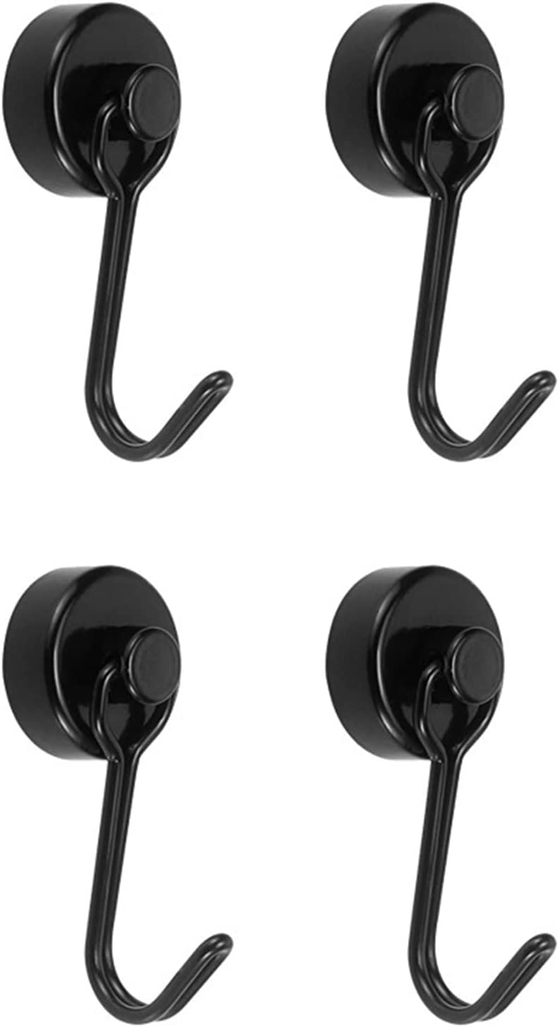 4/8 Pcs Magnetic Hooks,Heavy Duty 30LBS Hometeczone