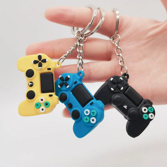 Simulation Toy Game Machine Car Keychain Vincent