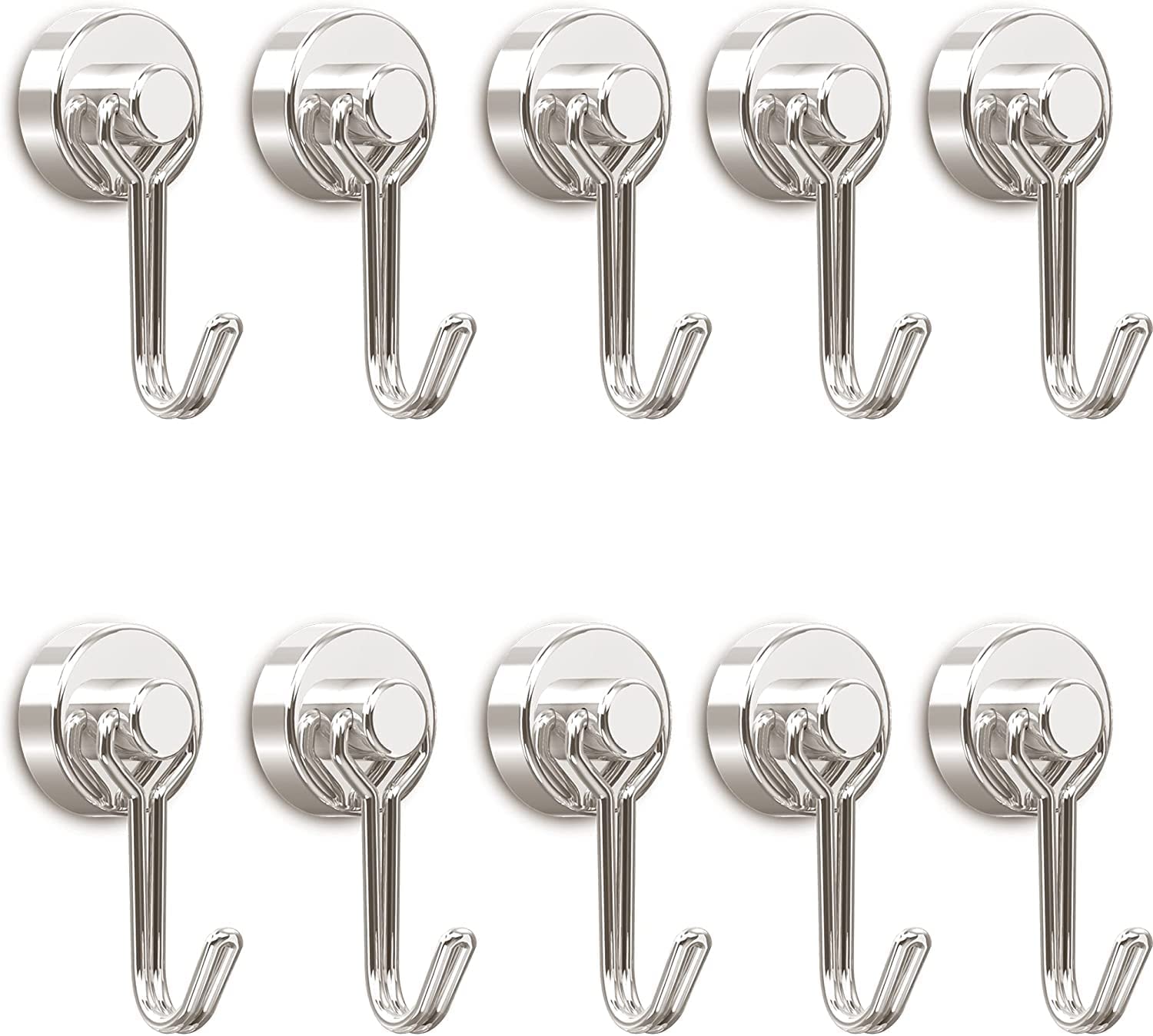 4/8 Pcs Magnetic Hooks,Heavy Duty 30LBS Hometeczone