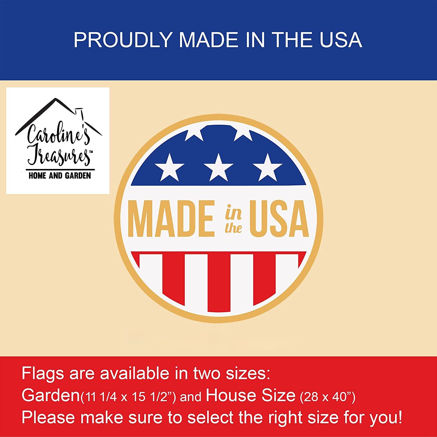 Border Collie Patriotic American Garden Flag-3