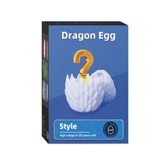 3D Printed Dragon Egg Dragon Ornament.9.8cm(3.8in)*4.5cm(1.7in),Gift Dragon Egg Set, Creative Tide Play, Window Decoration Props,For Home Living Room Office Decor, Fun and Relaxing Decompression Toy